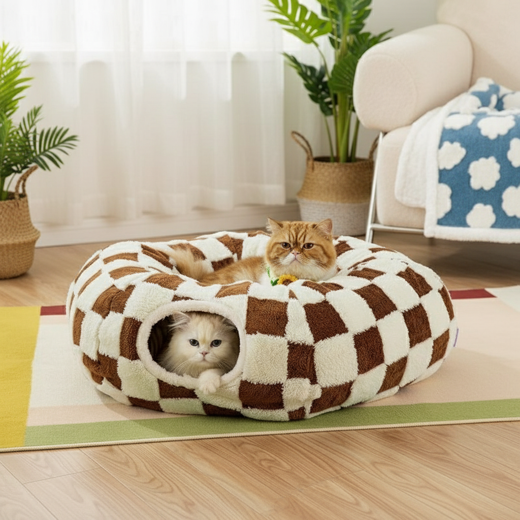 Pet Bed N Tunnel 2 in 1