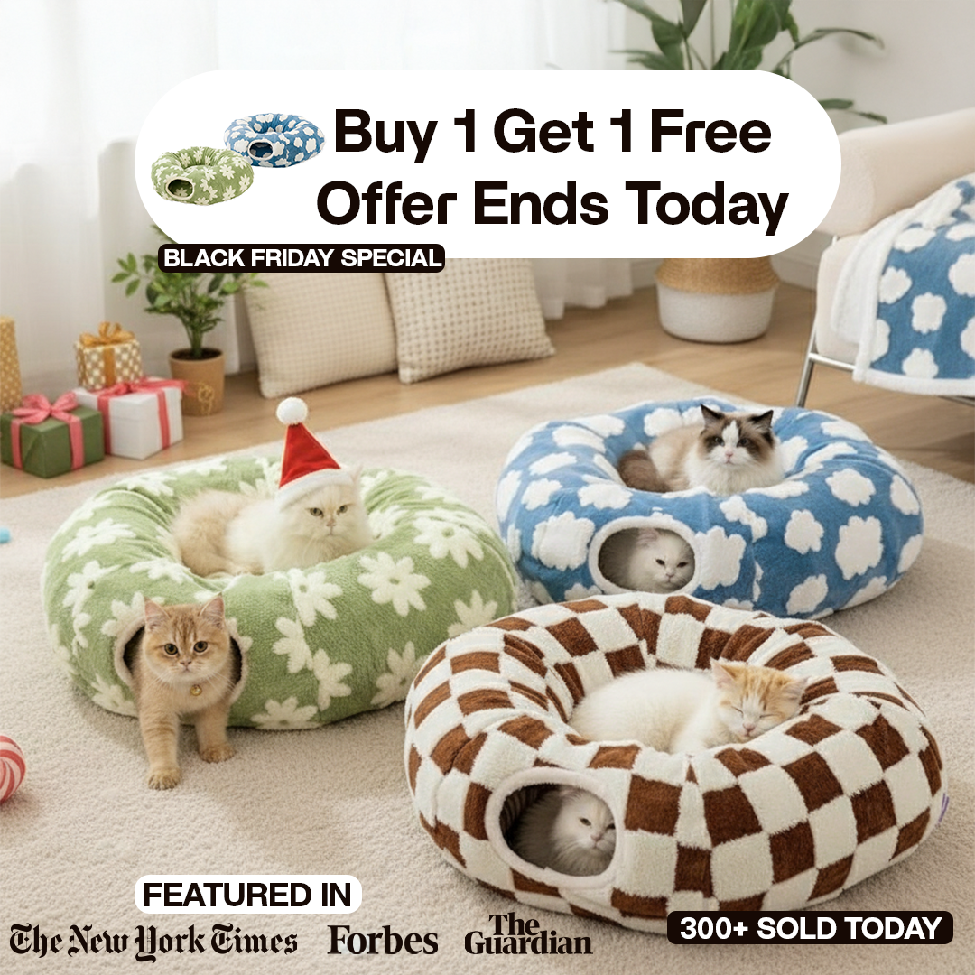 Pet Bed N Tunnel 2 in 1